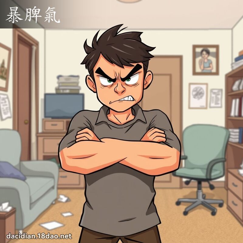 暴脾气 - 国语大辞典配图