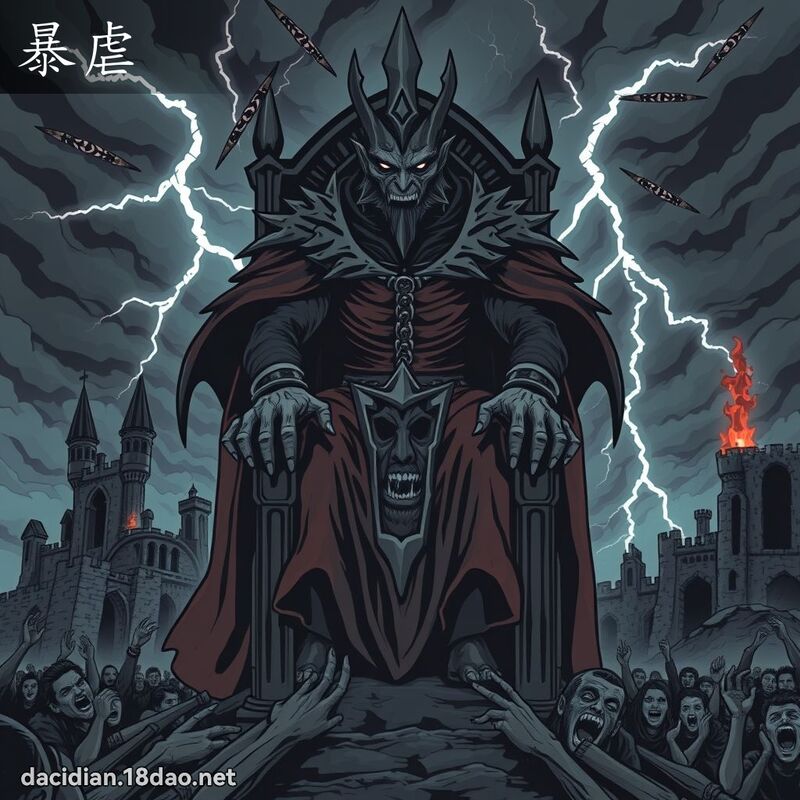 暴虐 - 国语大辞典配图
