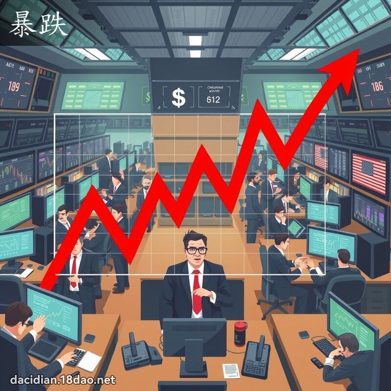 暴跌 - 国语大辞典配图