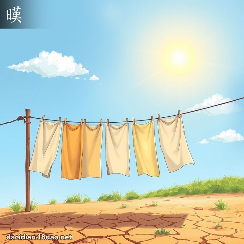 暵 - 国语大辞典配图