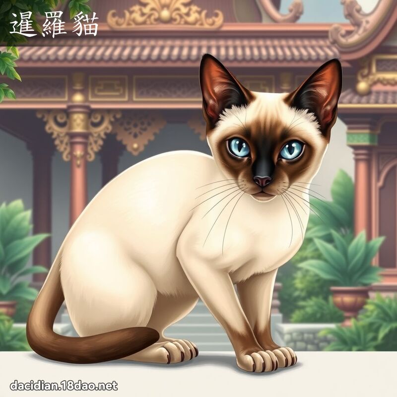 暹罗猫 - 国语大辞典配图