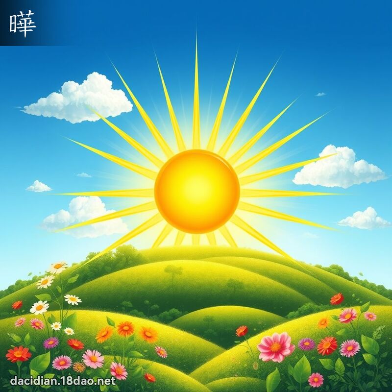 曄 - 國語大辭典配圖