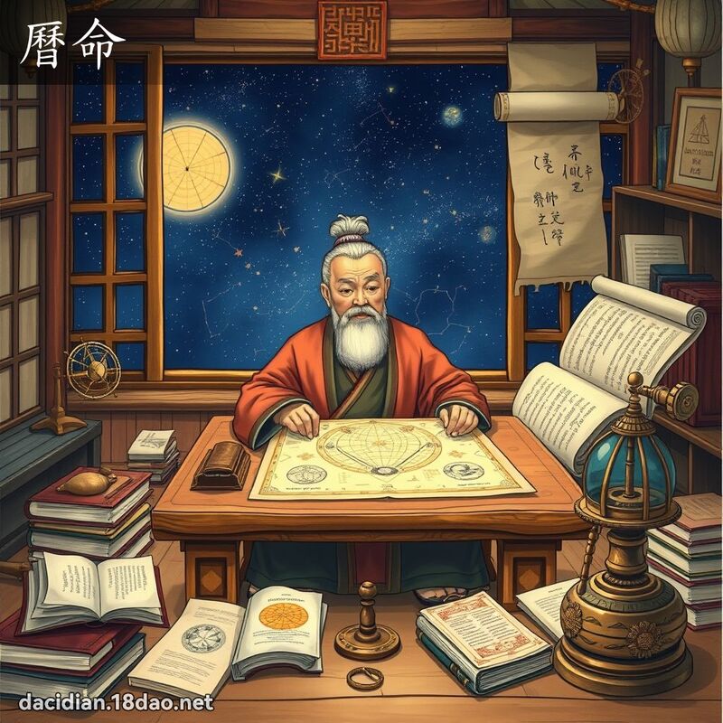 历命 - 国语大辞典配图