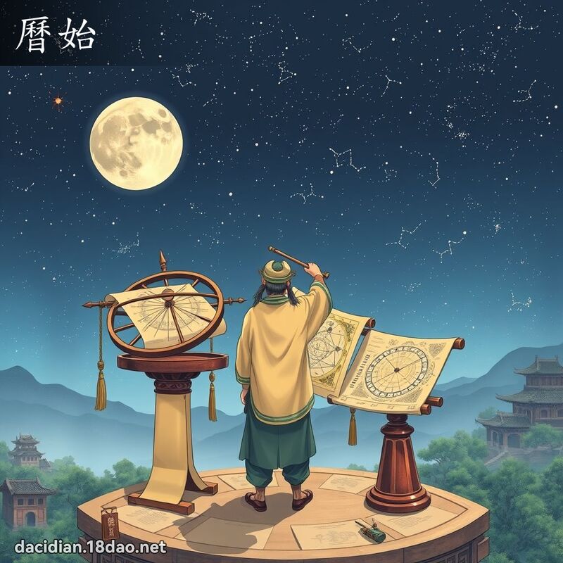 历始 - 国语大辞典配图