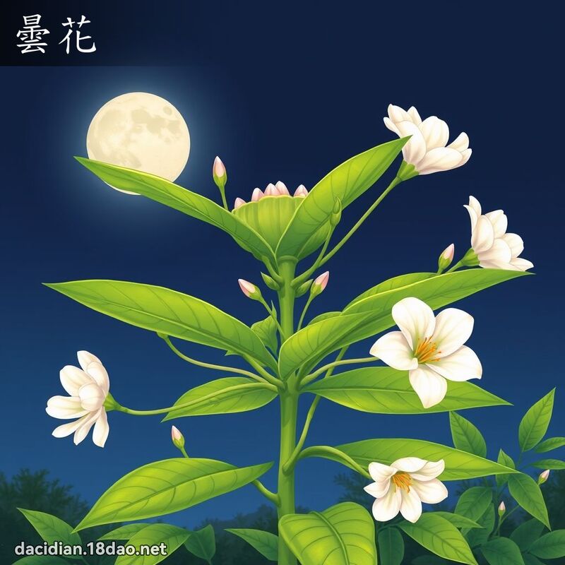 曇花 - 國語大辭典配圖