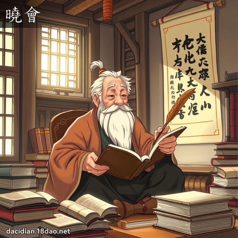晓会 - 国语大辞典配图