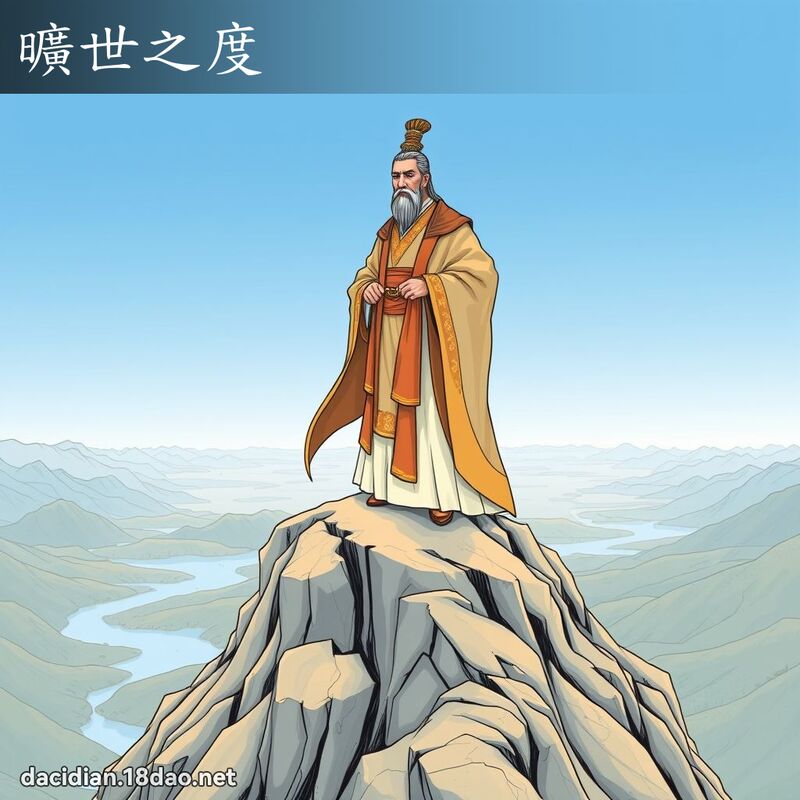 旷世之度 - 国语大辞典配图
