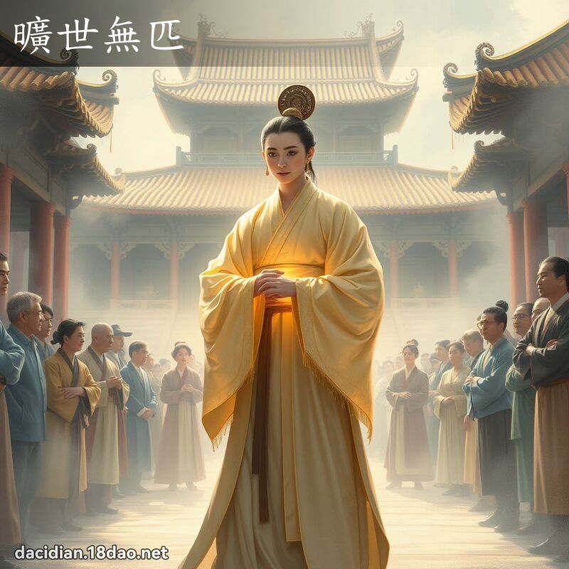 曠世無匹 - 國語大辭典配圖