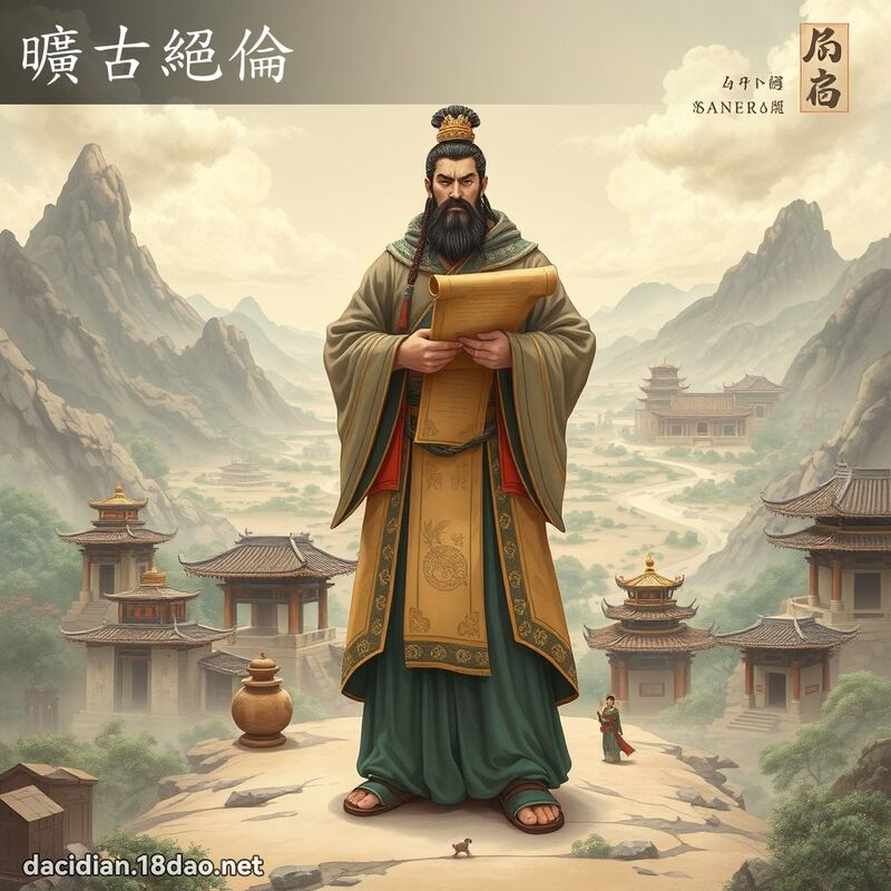 曠古絕倫 - 國語大辭典配圖