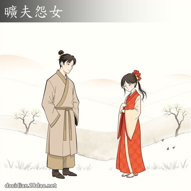 旷夫怨女 - 国语大辞典配图