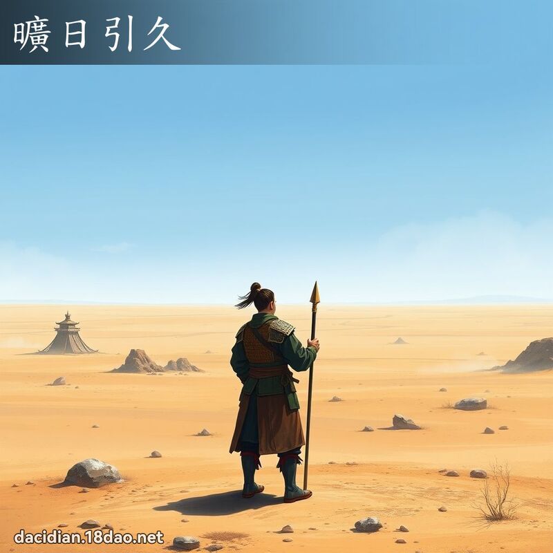 曠日引久 - 國語大辭典配圖