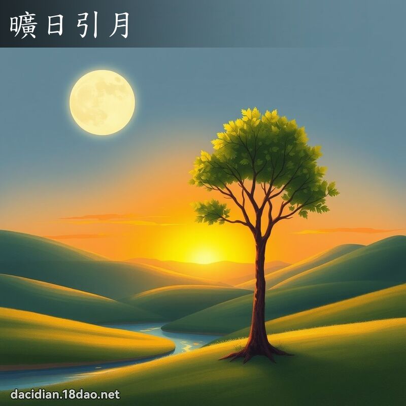 旷日引月 - 国语大辞典配图