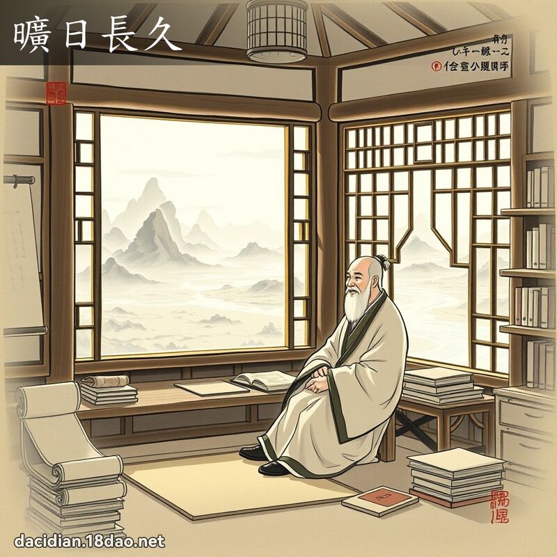 曠日長久 - 國語大辭典配圖