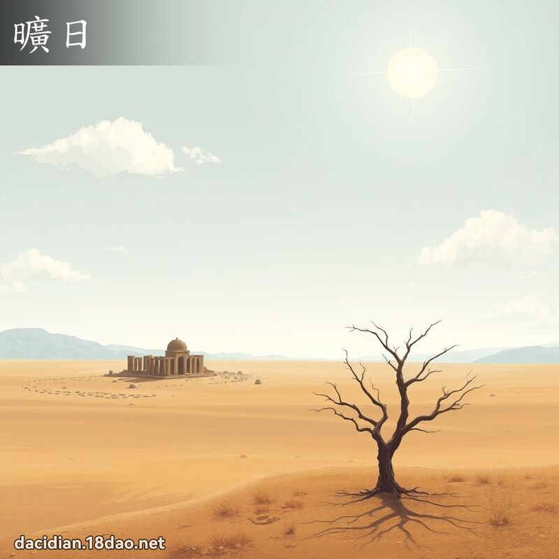 曠日 - 國語大辭典配圖