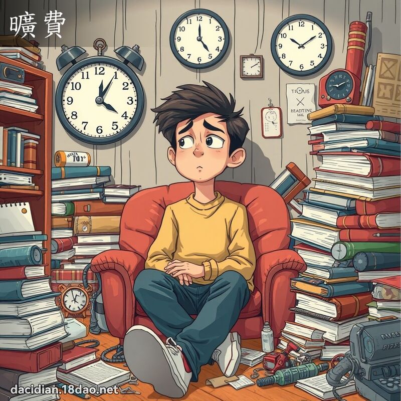 旷费 - 国语大辞典配图