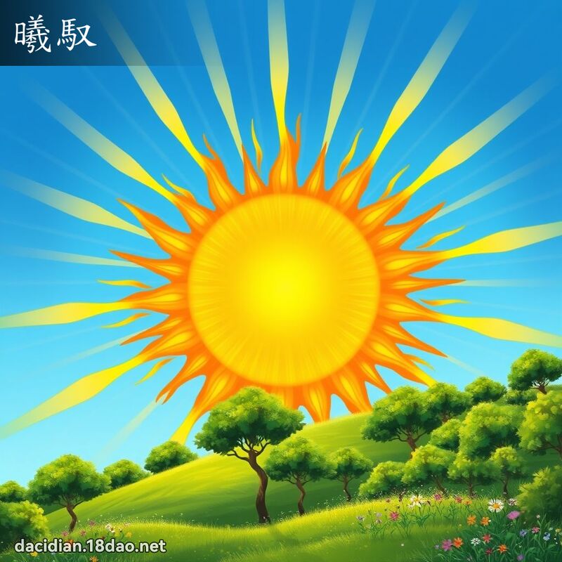 曦馭 - 國語大辭典配圖