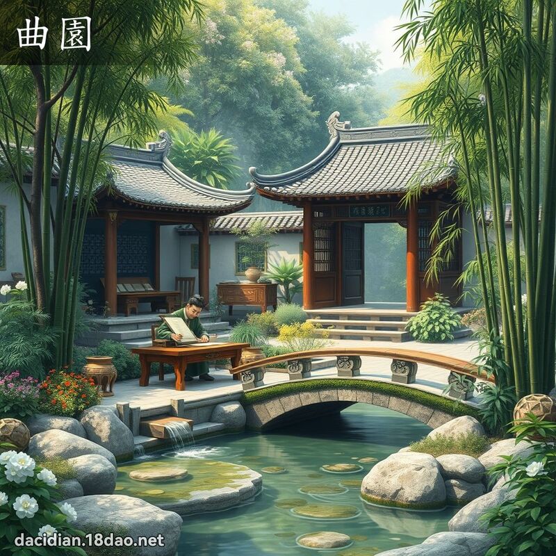 曲园 - 国语大辞典配图