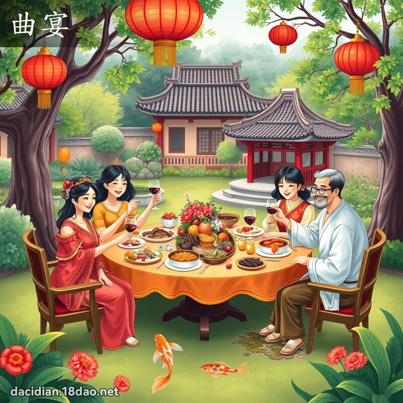 曲宴 - 國語大辭典配圖