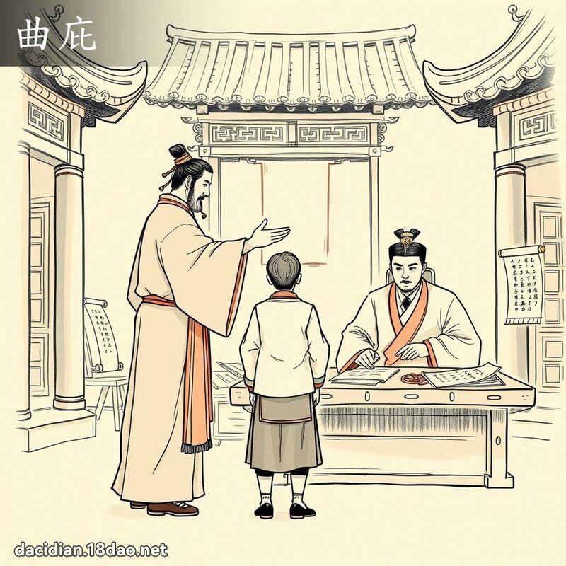 曲庇 - 国语大辞典配图