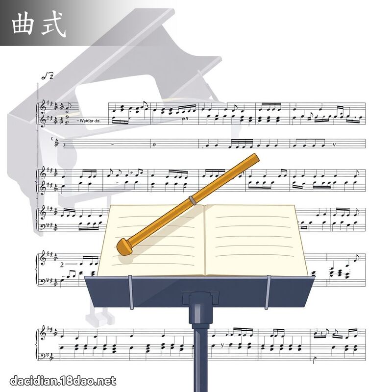 曲式 - 國語大辭典配圖