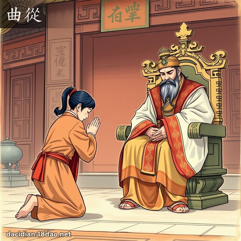 曲從 - 國語大辭典配圖