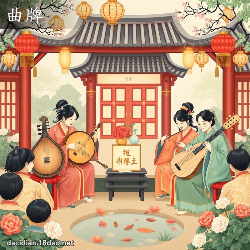 曲牌 - 國語大辭典配圖