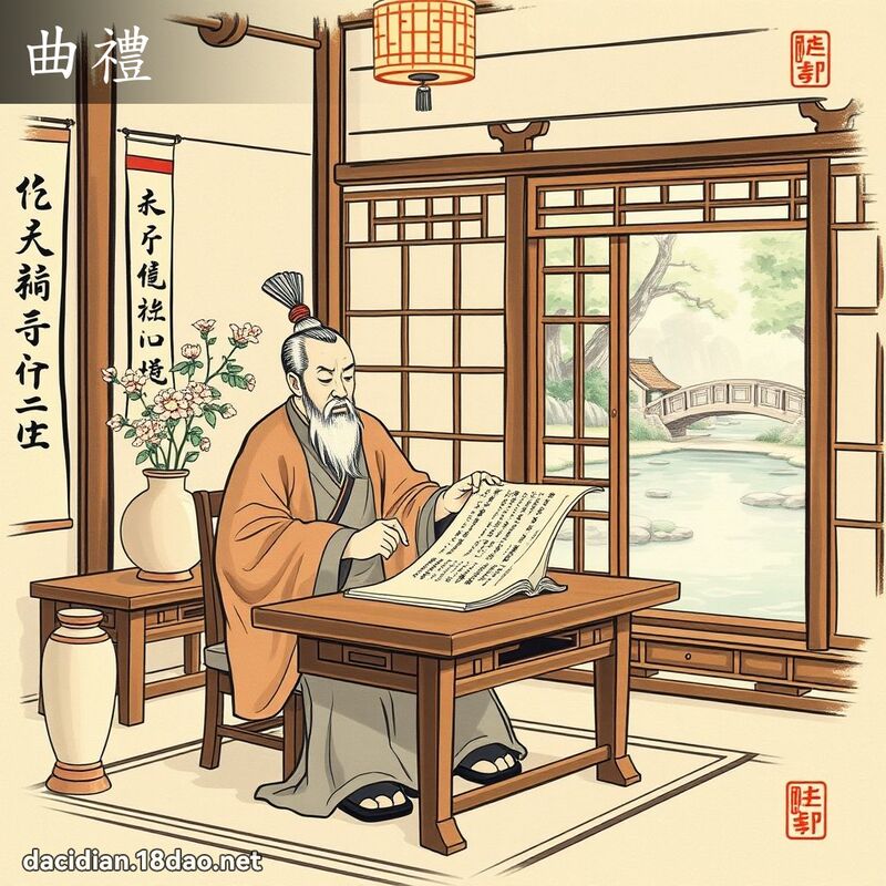 曲礼 - 国语大辞典配图