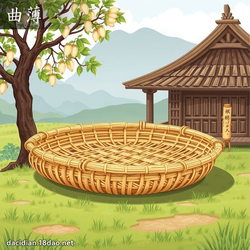 曲薄 - 国语大辞典配图
