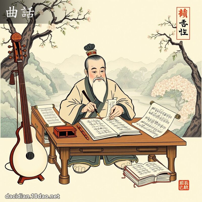 曲话 - 国语大辞典配图