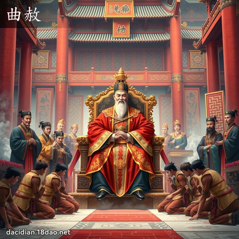 曲赦 - 国语大辞典配图