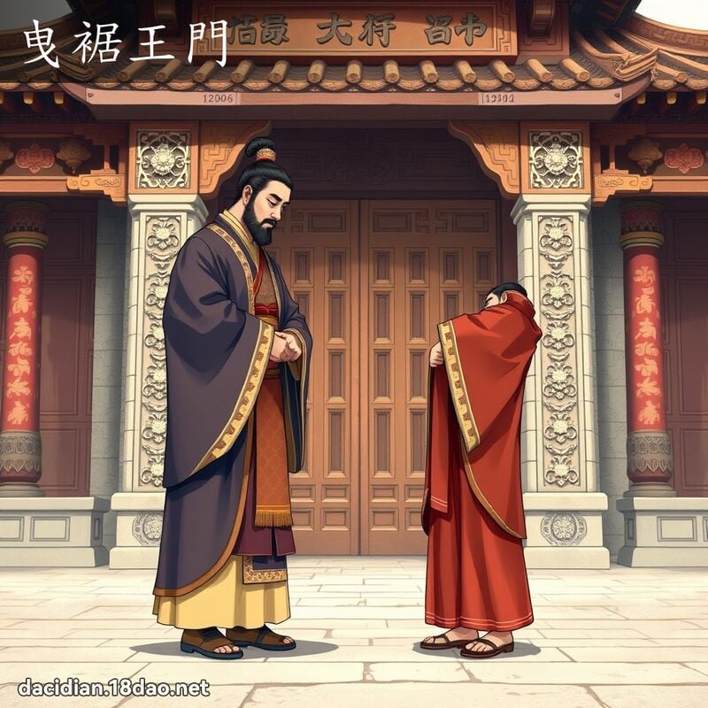 曳裾王門 - 國語大辭典配圖