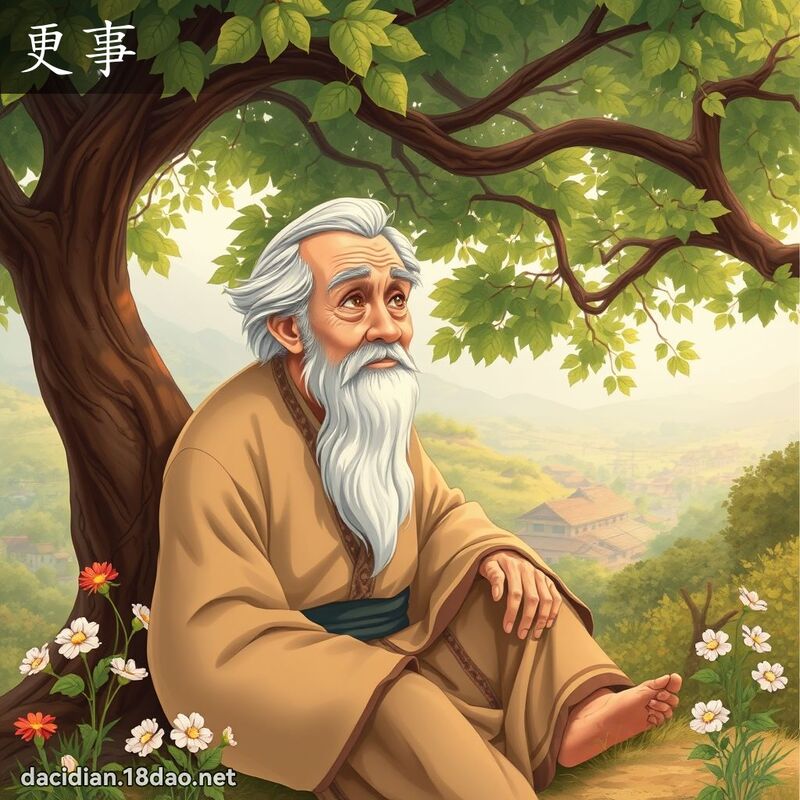 更事 - 国语大辞典配图