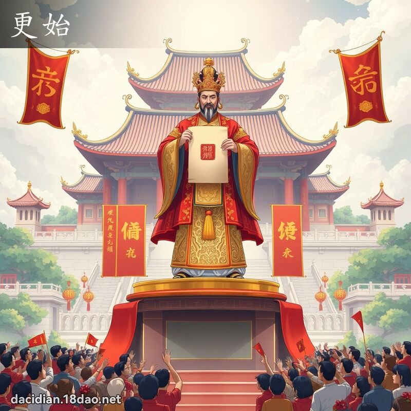 更始 - 國語大辭典配圖