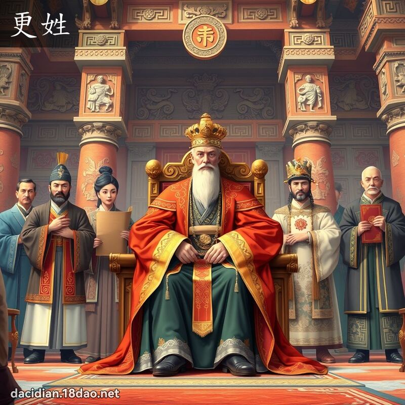 更姓 - 国语大辞典配图