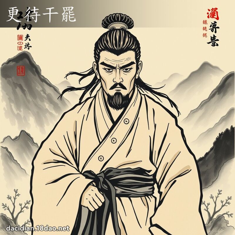 更待干罢 - 国语大辞典配图