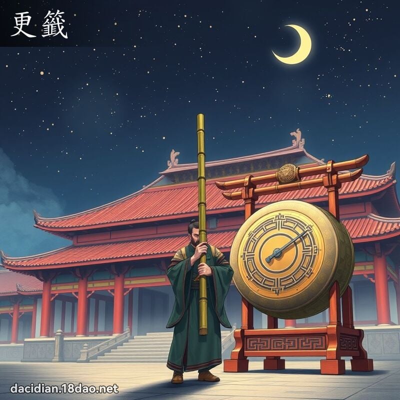 更籤 - 國語大辭典配圖