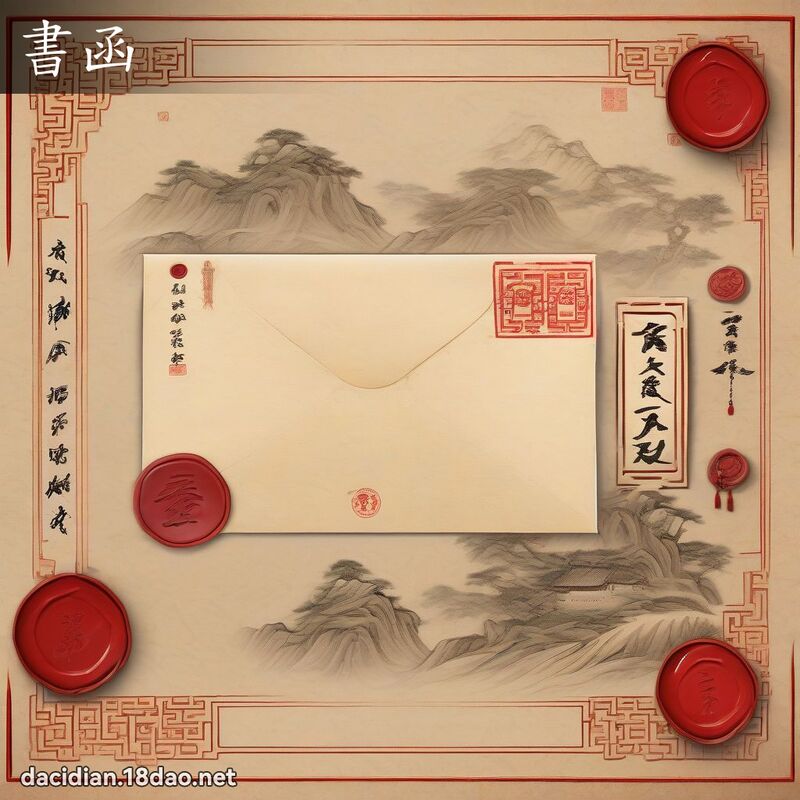 書函 - 國語大辭典配圖