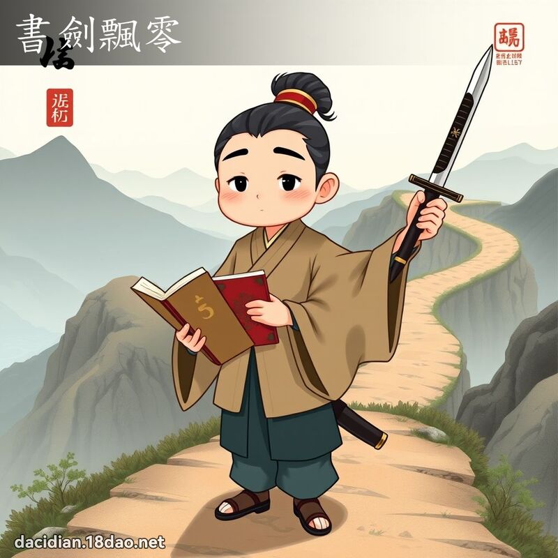 书剑飘零 - 国语大辞典配图