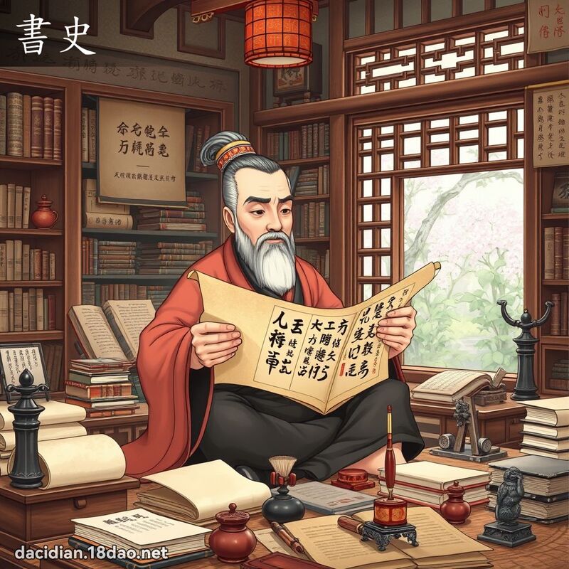 書史 - 國語大辭典配圖