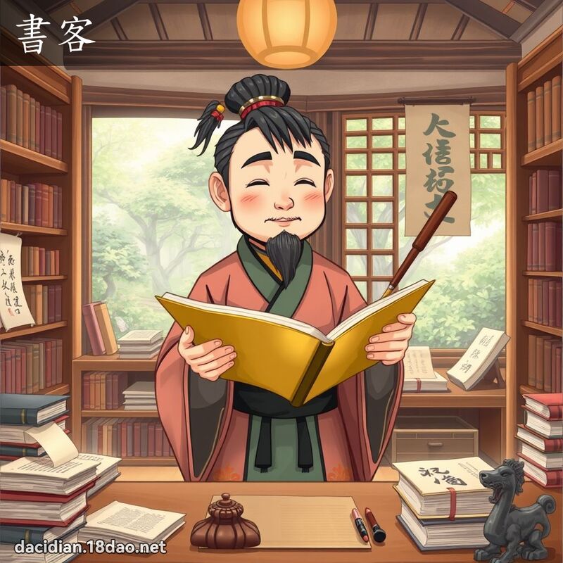 書客 - 國語大辭典配圖