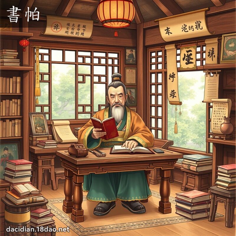 書帕 - 國語大辭典配圖