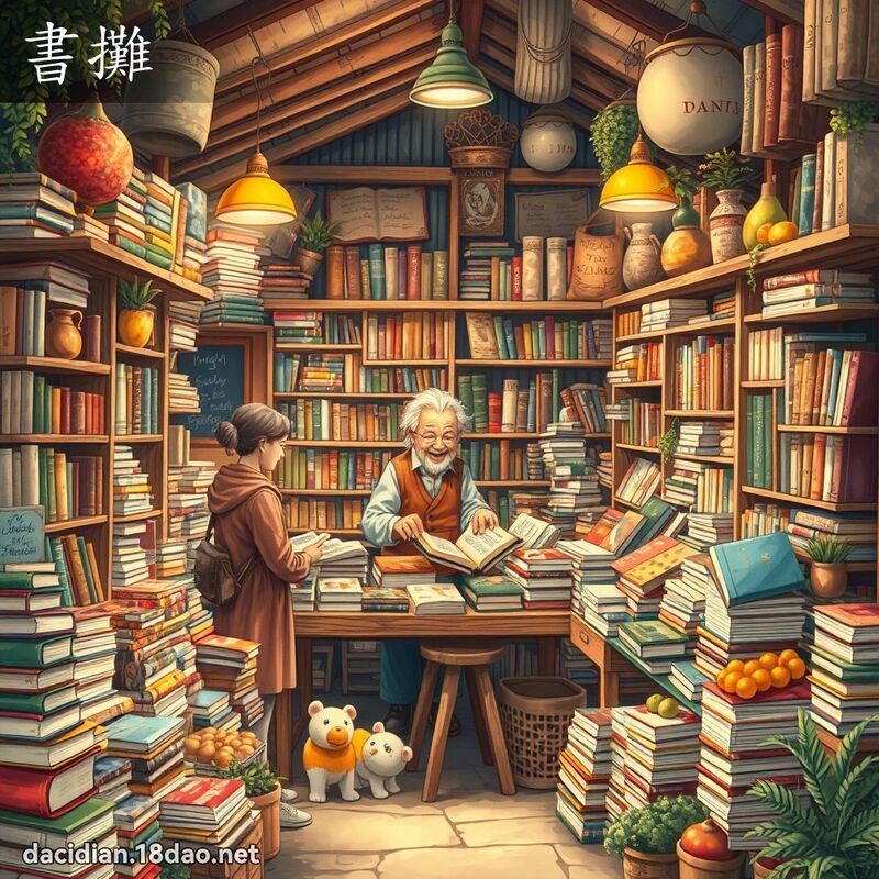 書攤 - 國語大辭典配圖
