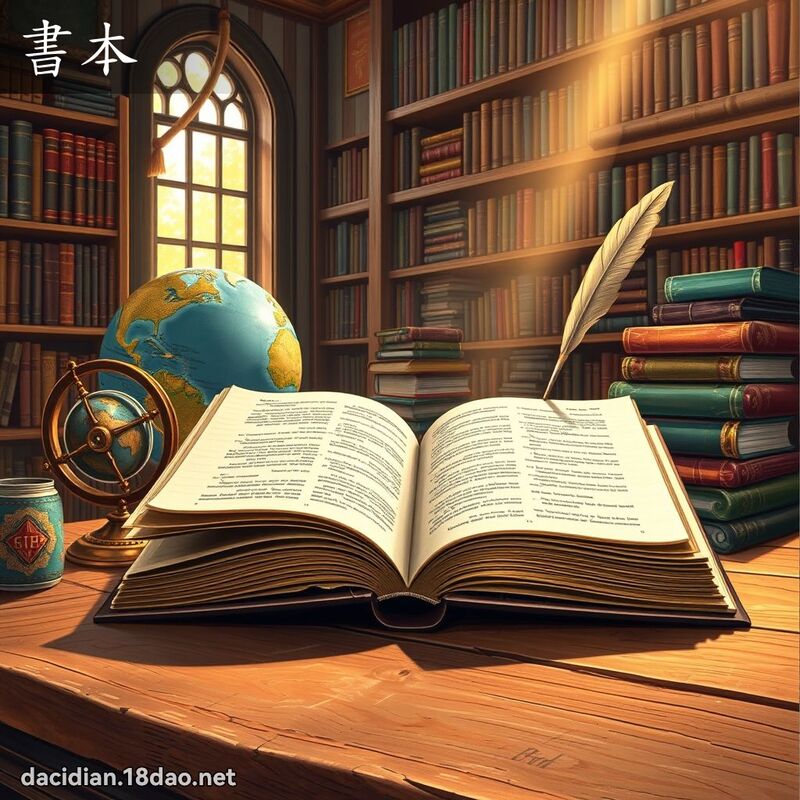 書本 - 國語大辭典配圖