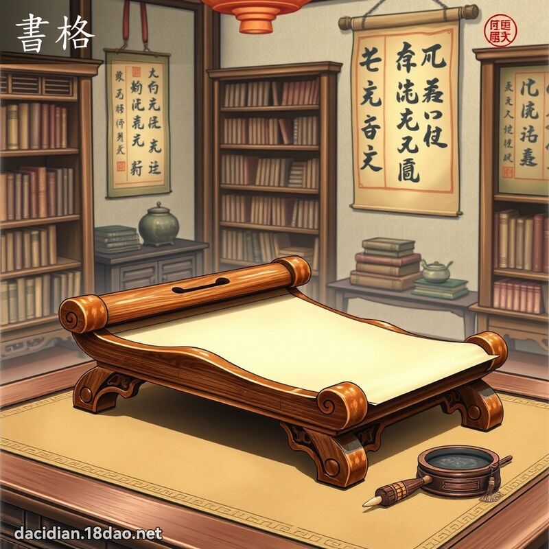 书格 - 国语大辞典配图