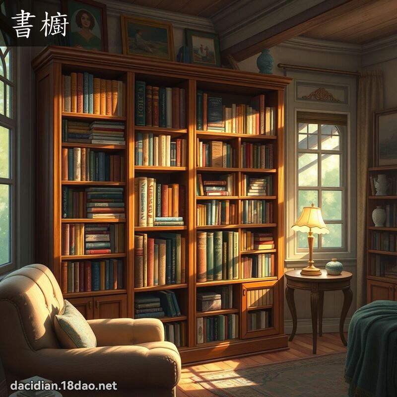 書櫥 - 國語大辭典配圖