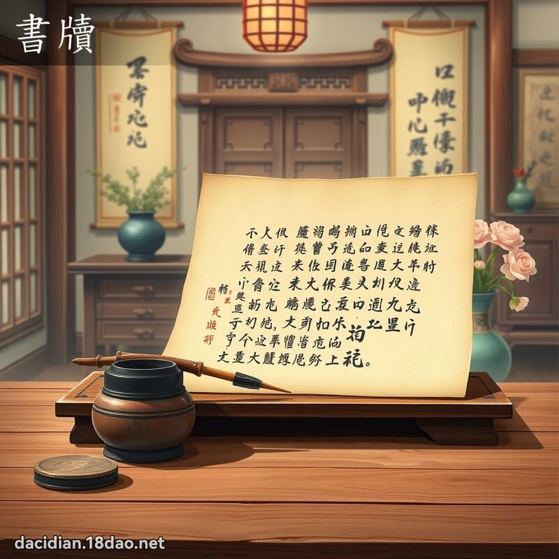 书牘 - 国语大辞典配图