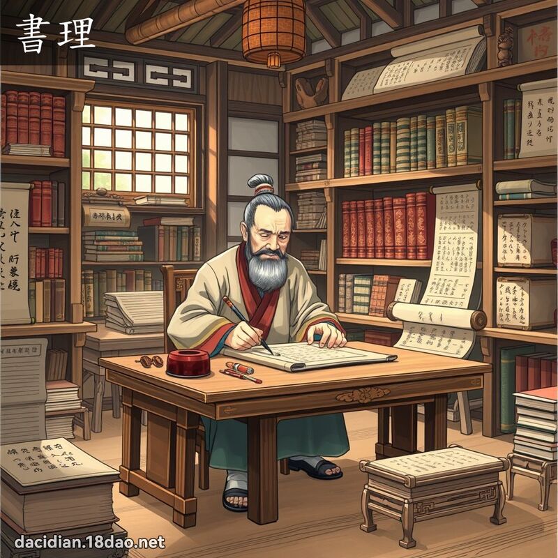 书理 - 国语大辞典配图