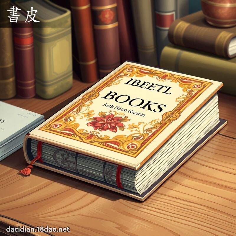 书皮 - 国语大辞典配图