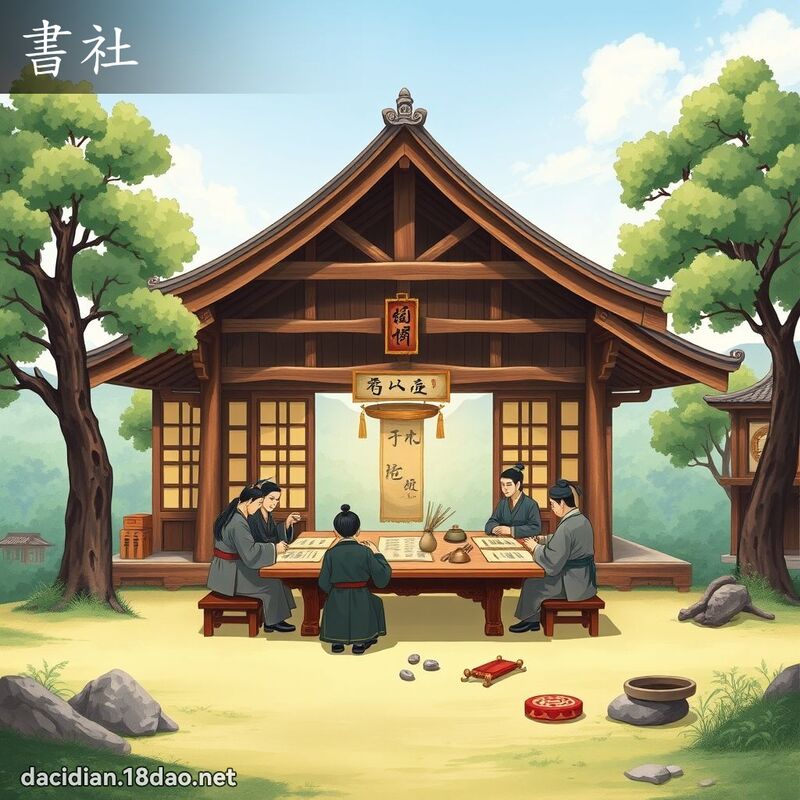 書社 - 國語大辭典配圖