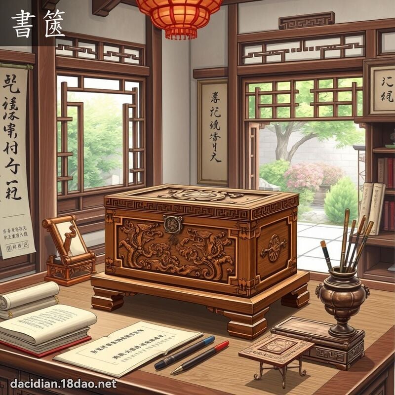 書篋 - 國語大辭典配圖